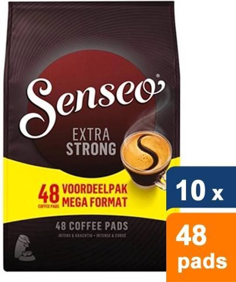 Senseo Extra Strong Koffiepads - 10 X 48 Stuks - Image 2