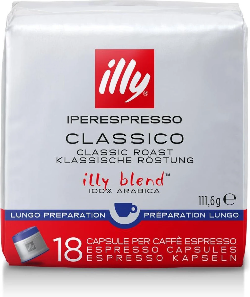 Illy - Iperespresso Koffie Home Classico Lungo 6 X 18 Capsules - Image 4