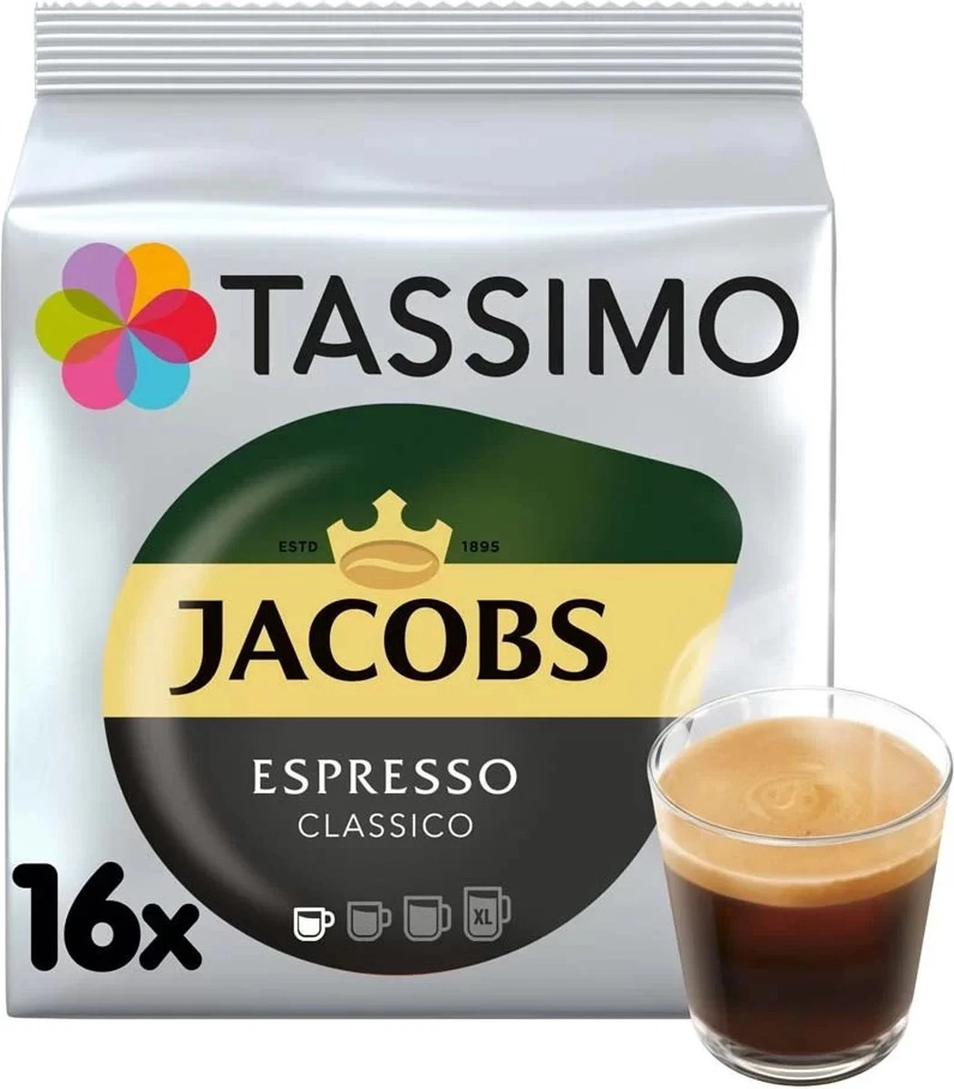 Tassimo - Jacobs Espresso Classico - 16 T-Discs