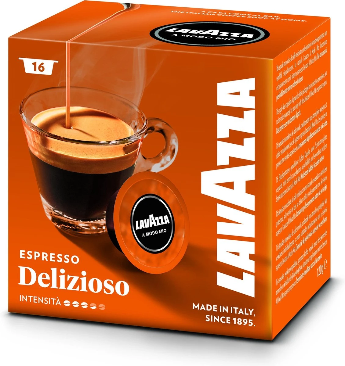 Lavazza A Modo Mio Delizioso Cups Grootverpakking - 16 X 16 Stuks - Image 2