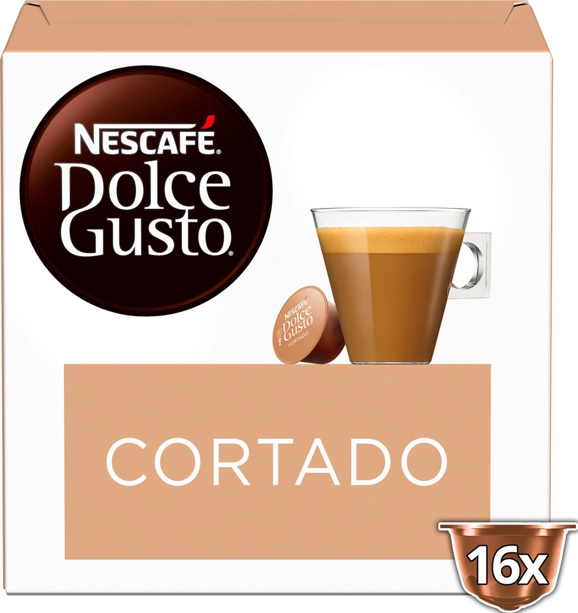Nescafé Dolce Gusto Cortado Espresso Macchiato Capsules - 48 Koffiecups - Image 4