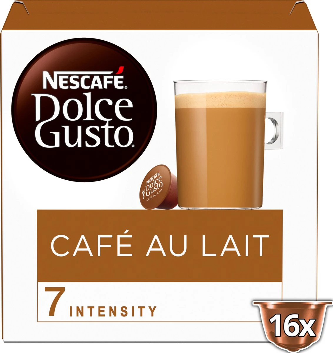 Nescafé Dolce Gusto - Capsules - Cafe Au Lait - 48 Koffiecups - Geschikt Voor 24 Koppen Koffie - Image 3