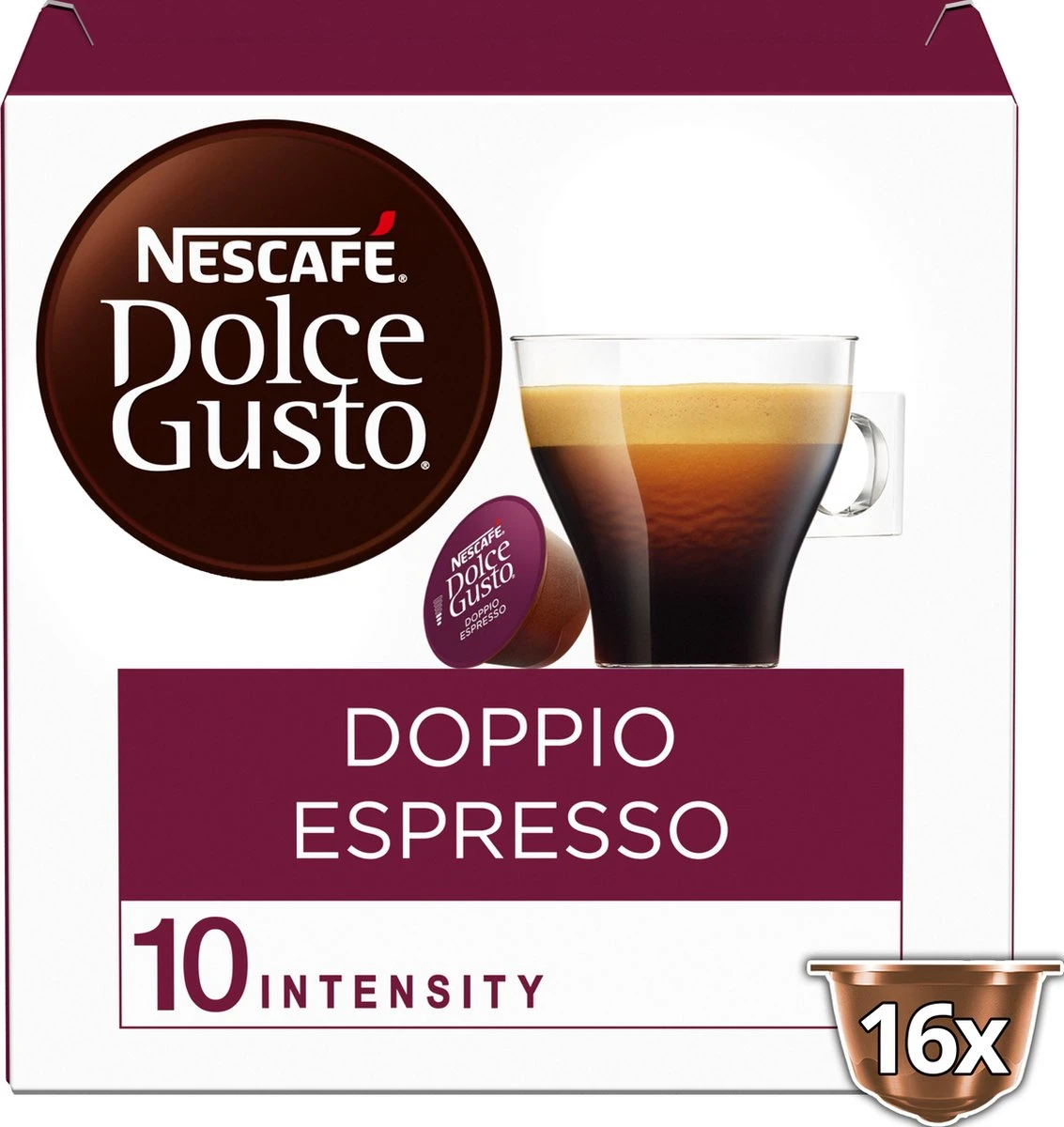 Nescafe Dolce Gusto Doppio 3 Doosjes à 16 Capsules - Image 2
