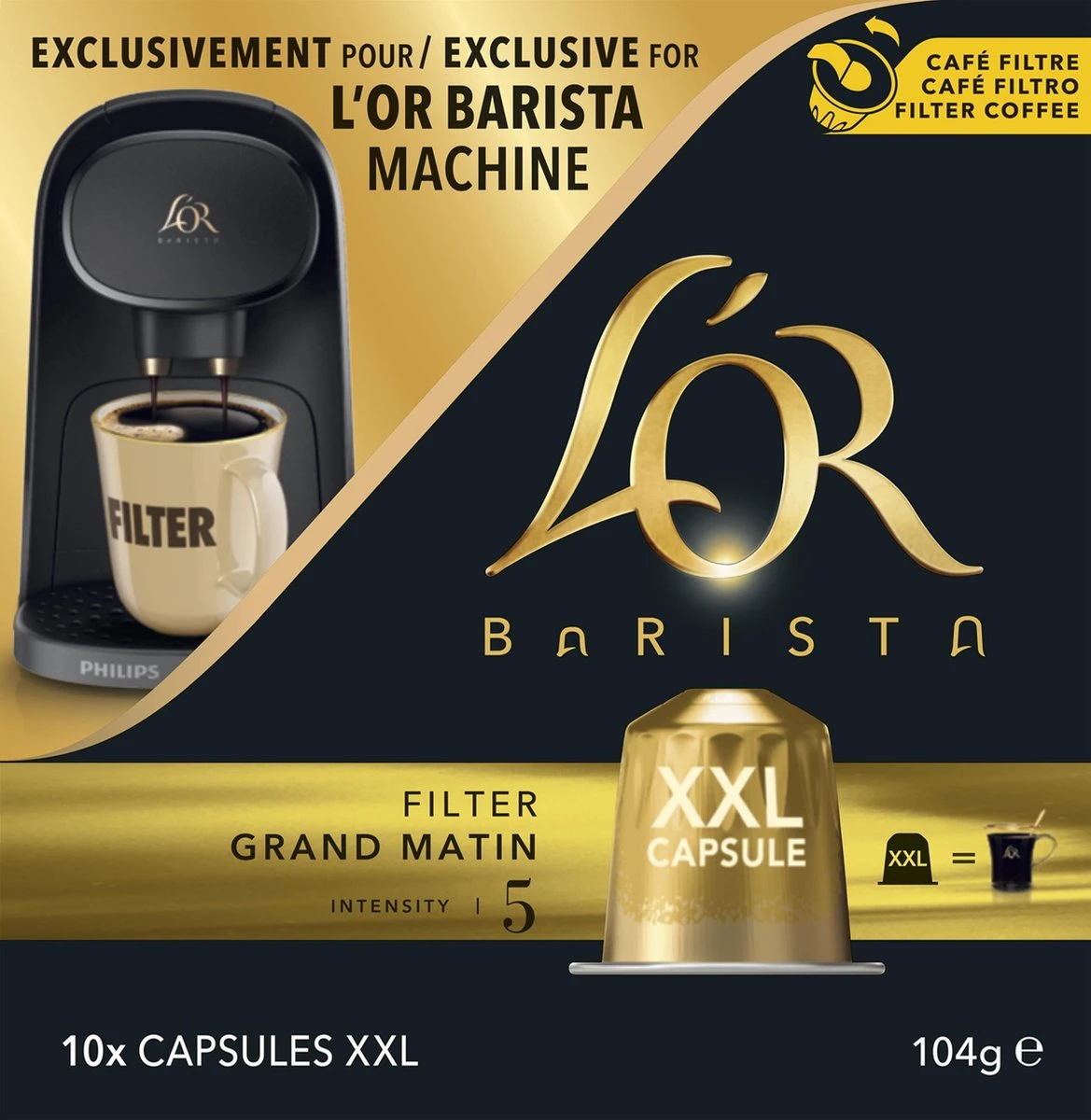 L'OR BARISTA XXL Filter Grand Matin (5) - 5 X 10 Koffiecups - Image 9