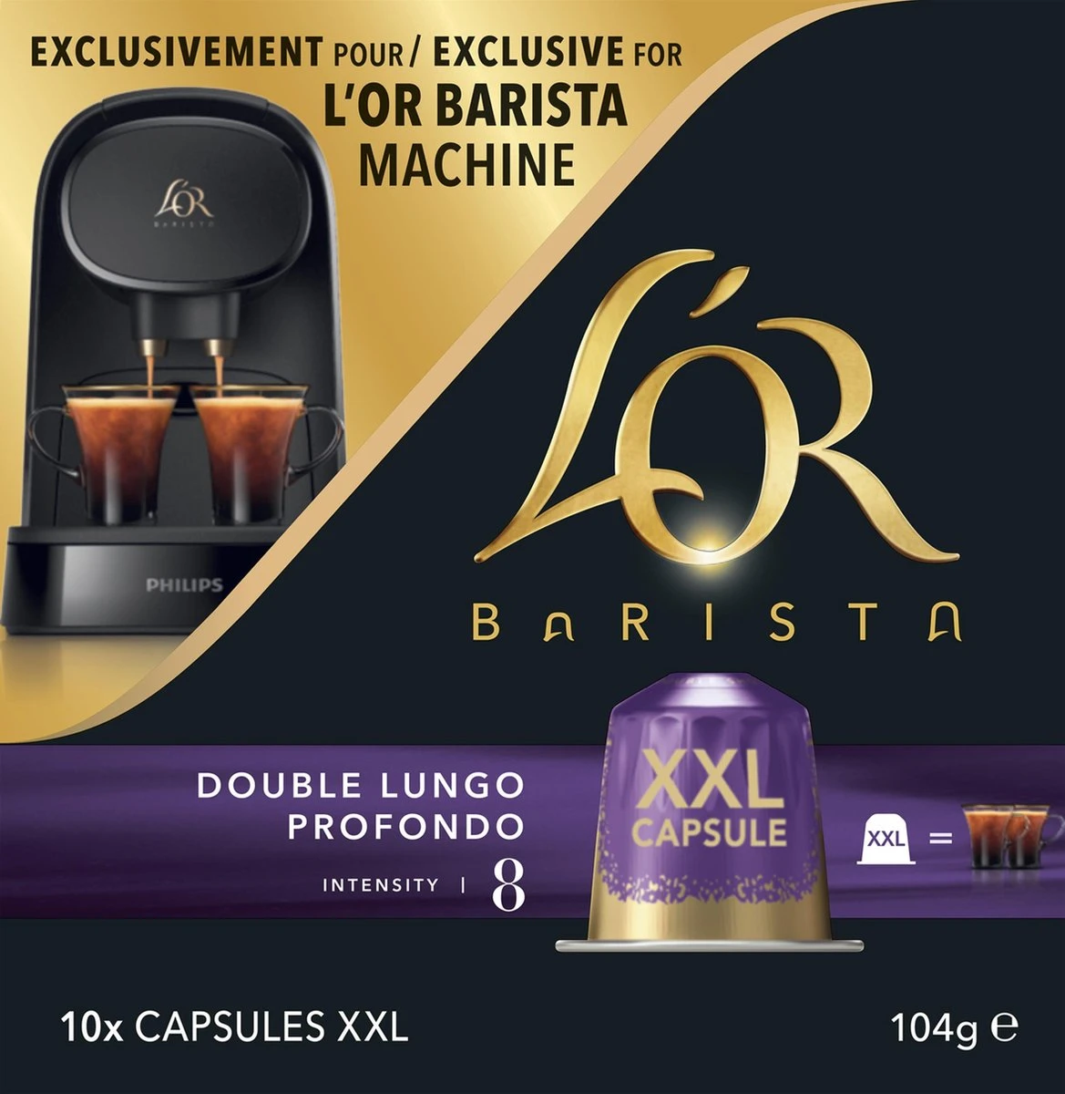 L'OR BARISTA XXL Lungo Profondo (8) - 5 X 10 Koffiecups - Image 13