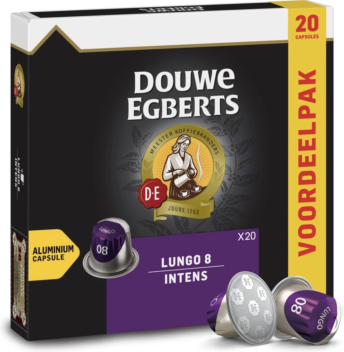 Douwe Egberts Lungo Intens Koffiecups - Intensiteit 8/12 - 10 X 20 Capsules - Image 9