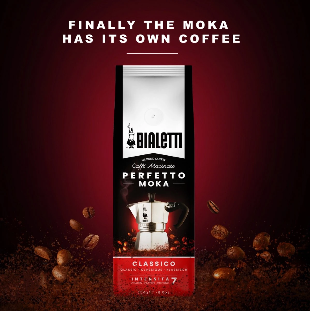 Bialetti Moka Intenso Gemalen Koffie - 4 X 250 Gram - Image 9