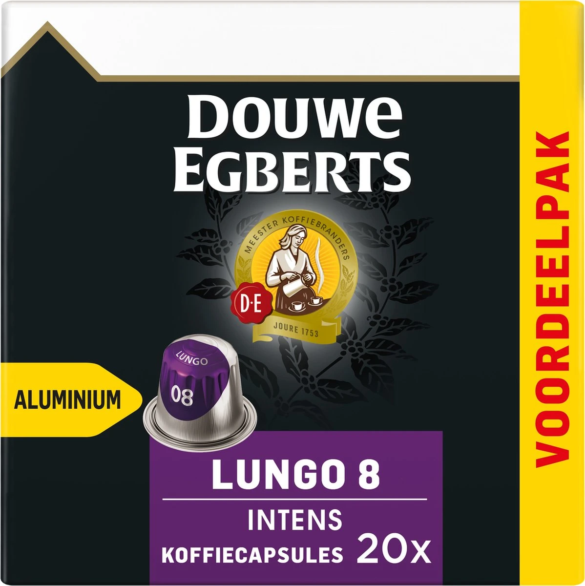 Douwe Egberts Lungo Intens Koffiecups - Intensiteit 8/12 - 10 X 20 Capsules - Image 8