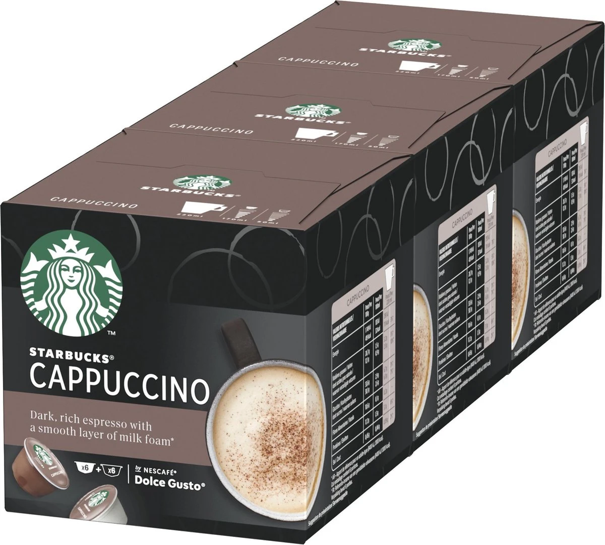 Starbucks By Dolce Gusto Cappuccino Capsules - 36 Koffiecups - Image 2