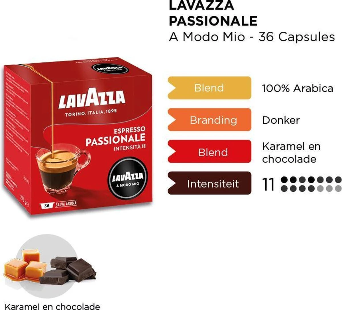 Lavazza A Modo Mio Passionale 36 Stuks - Image 3