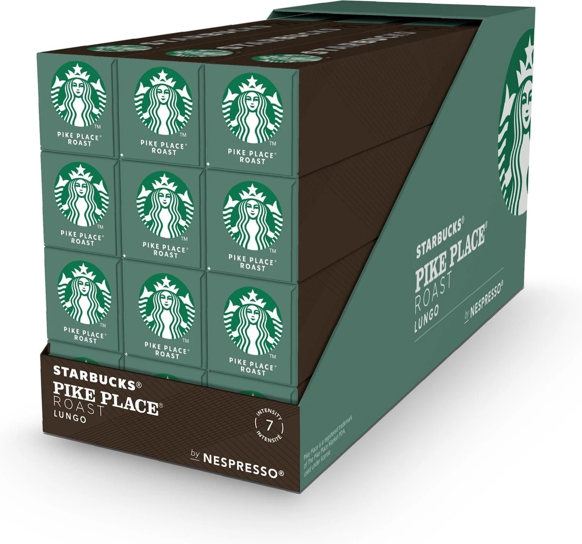 Starbucks By Nespresso Pike Place Medium Roast Capsules - 120 Koffiecups