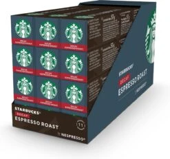 Starbucks By Nespresso Espresso Decafé Capsules - 120 Koffiecups