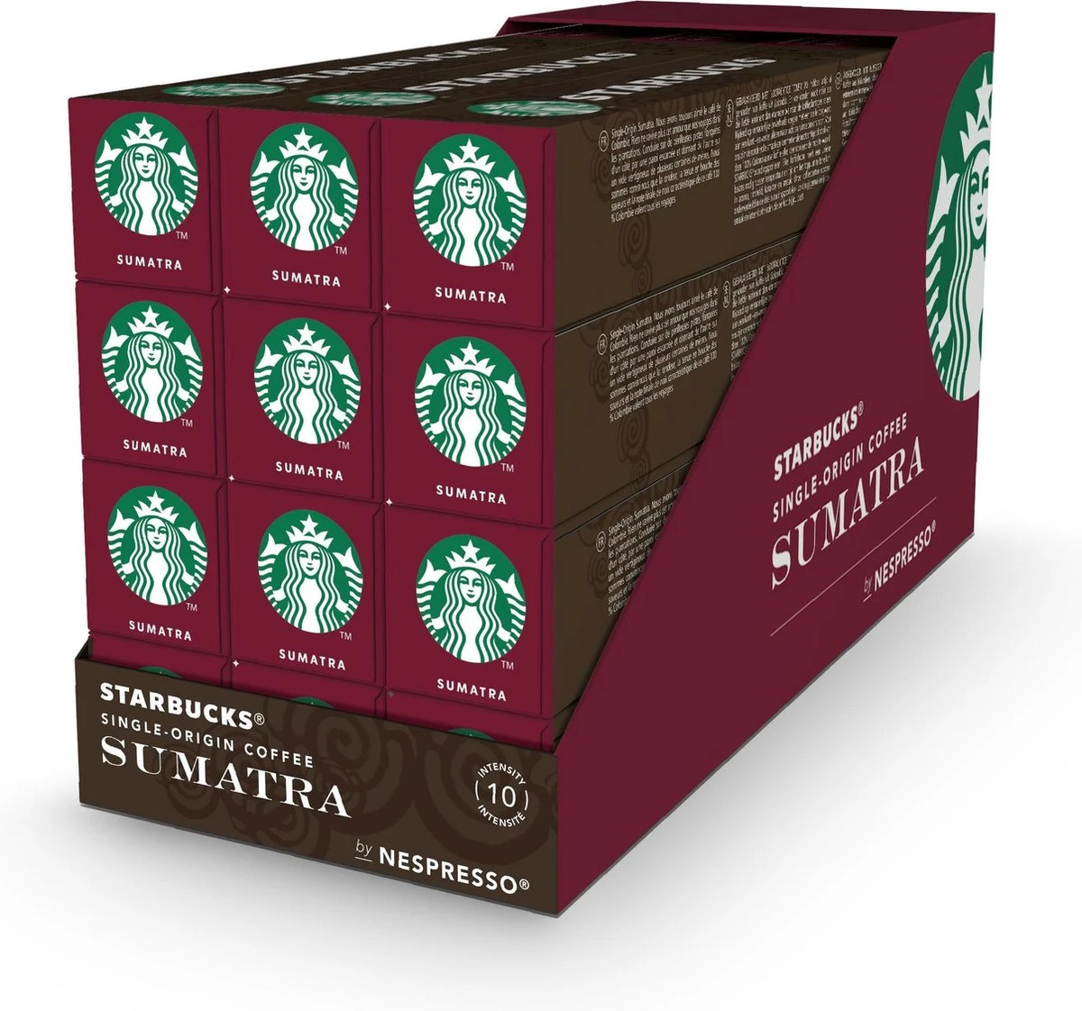 Starbucks By Nespresso Sumatra Espresso Dark Roast Capsules - 120 Koffiecups
