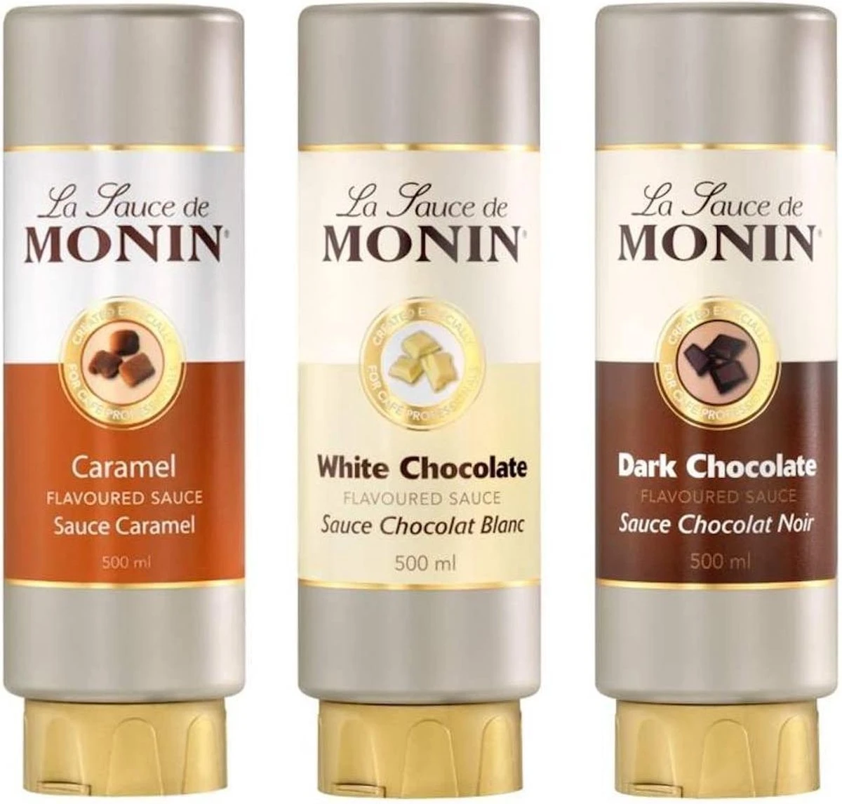 Monin Dessert Topping Dark Chocolate - 50 Cl - Image 3