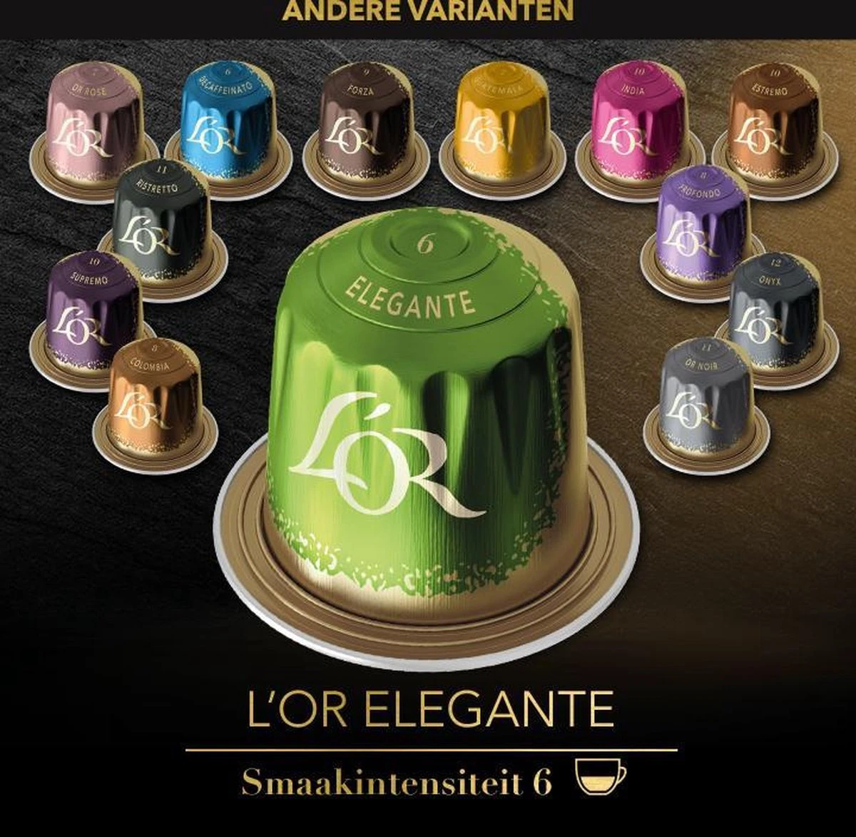 L'OR Lungo Elegante Koffiecups - Intensiteit 6/12 - 10 X 10 Capsules - Image 10