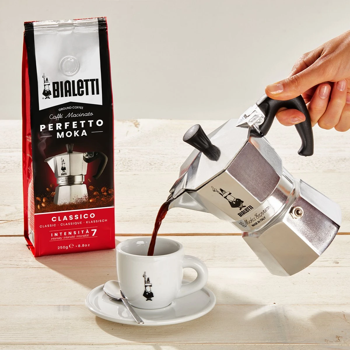Bialetti Moka Intenso Gemalen Koffie - 4 X 250 Gram - Image 6