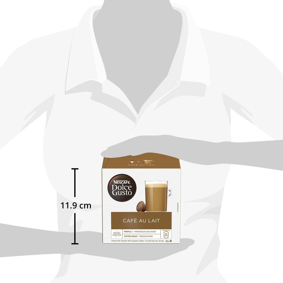 Nescafé Dolce Gusto - Capsules - Cafe Au Lait - 48 Koffiecups - Geschikt Voor 24 Koppen Koffie - Image 4