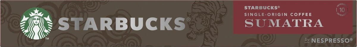 Starbucks By Nespresso Sumatra Espresso Dark Roast Capsules - 120 Koffiecups - Image 2