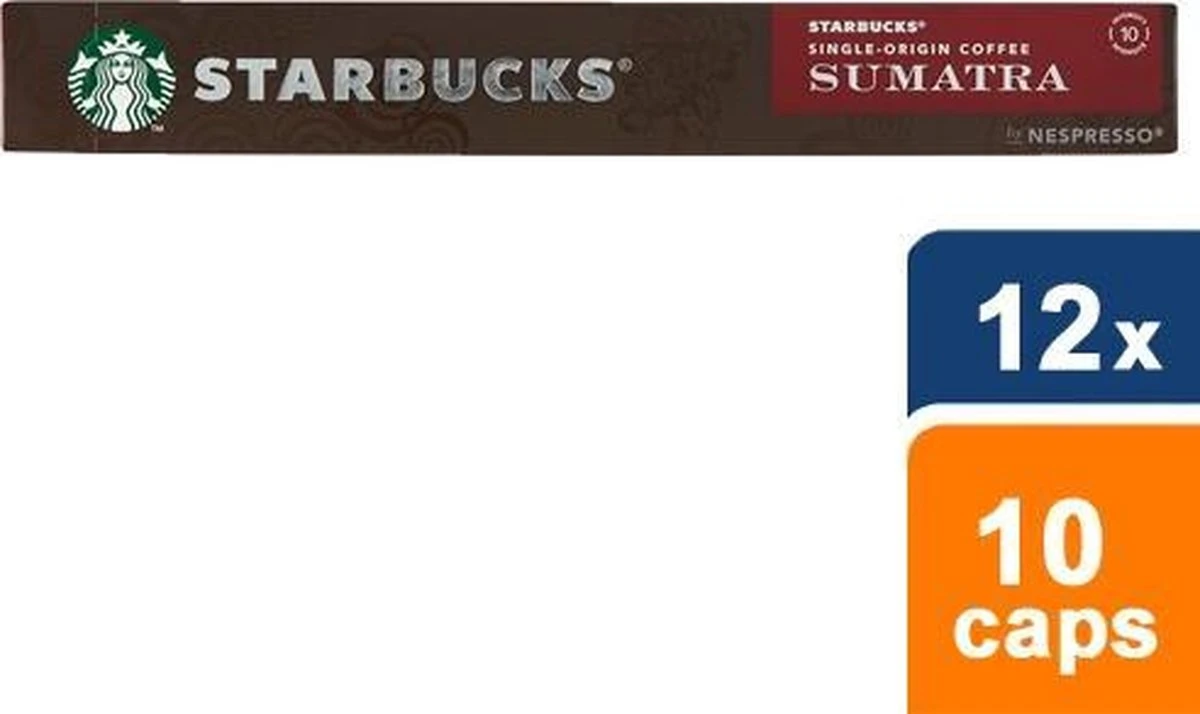 Starbucks By Nespresso Sumatra Espresso Dark Roast Capsules - 120 Koffiecups - Image 5