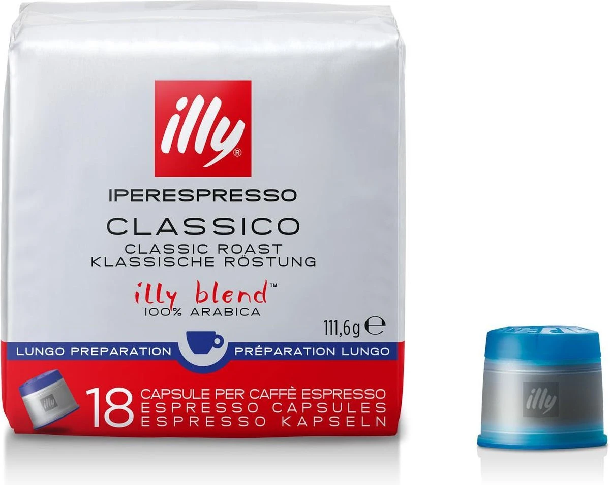 Illy - Iperespresso Koffie Home Classico Lungo 6 X 18 Capsules - Image 3