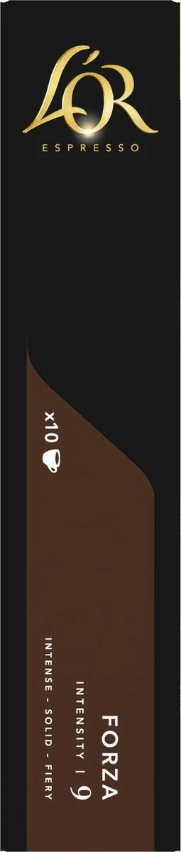 L'OR Espresso Forza Koffiecups - Intensiteit 9/12 - 10 X 10 Capsules - Image 8