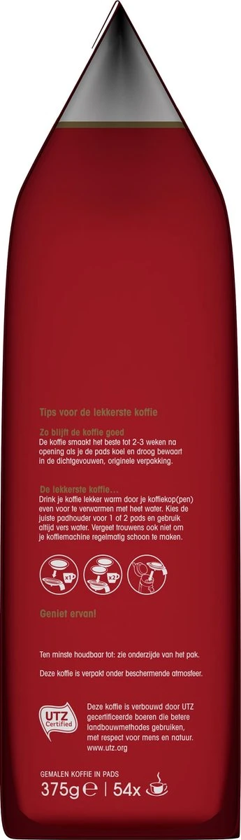 Douwe Egberts Aroma Rood Koffiepads - 4 X 54 Pads - Image 5