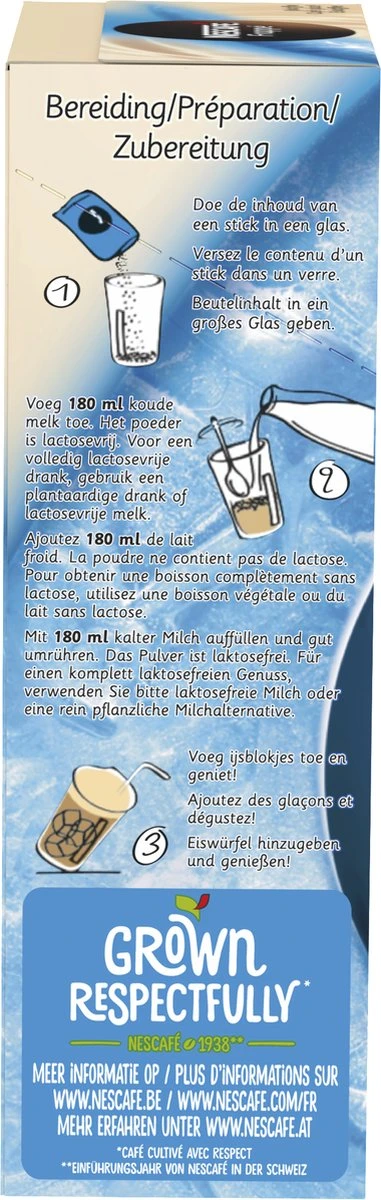 Nescafé Frappé Oploskoffie - 5 Doosjes à 10 Zakjes - Image 3