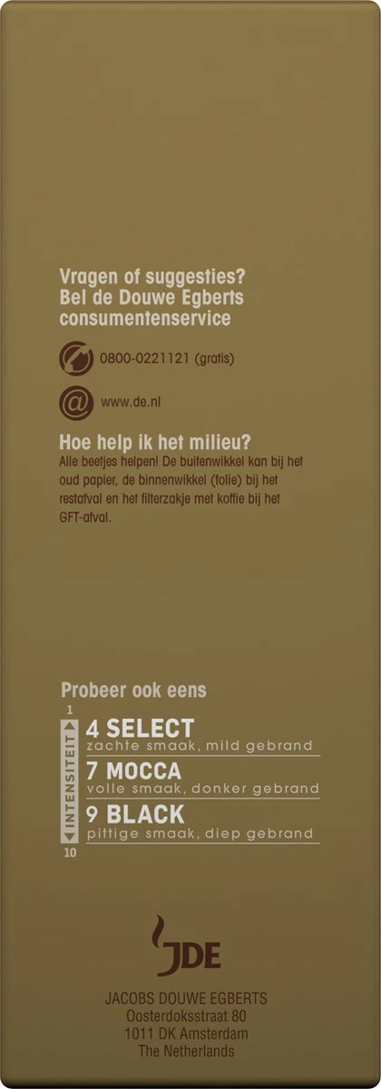 Douwe Egberts Excellent Filterkoffie - 6 X 500 Gram - Image 4