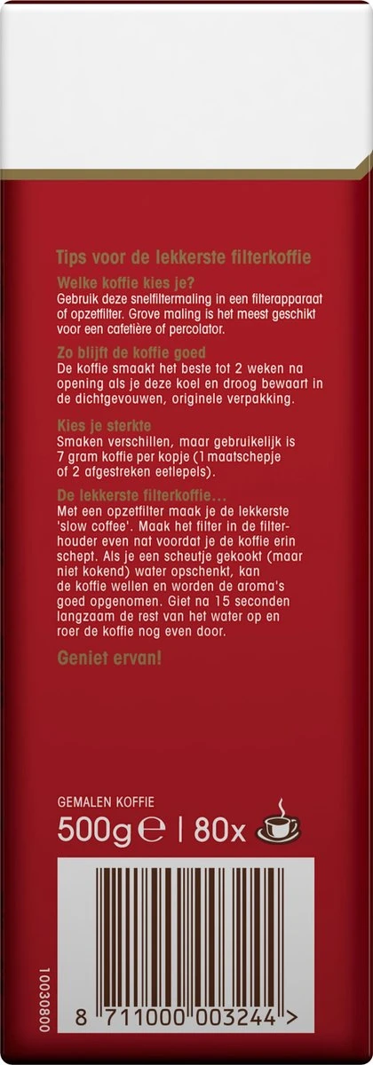 Douwe Egberts Aroma Rood Filterkoffie - 6 X 500 Gram - Image 3