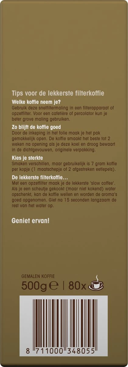 Douwe Egberts Excellent Filterkoffie - 6 X 500 Gram - Image 3