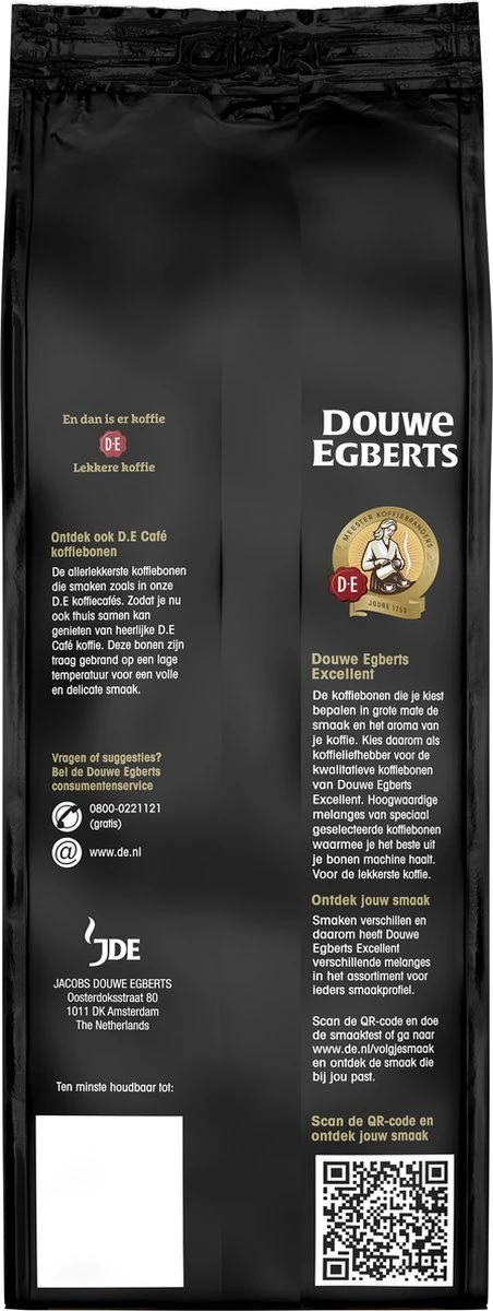 Douwe Egberts Excellent Gold Koffiebonen - 4 X 500 Gram - Image 3