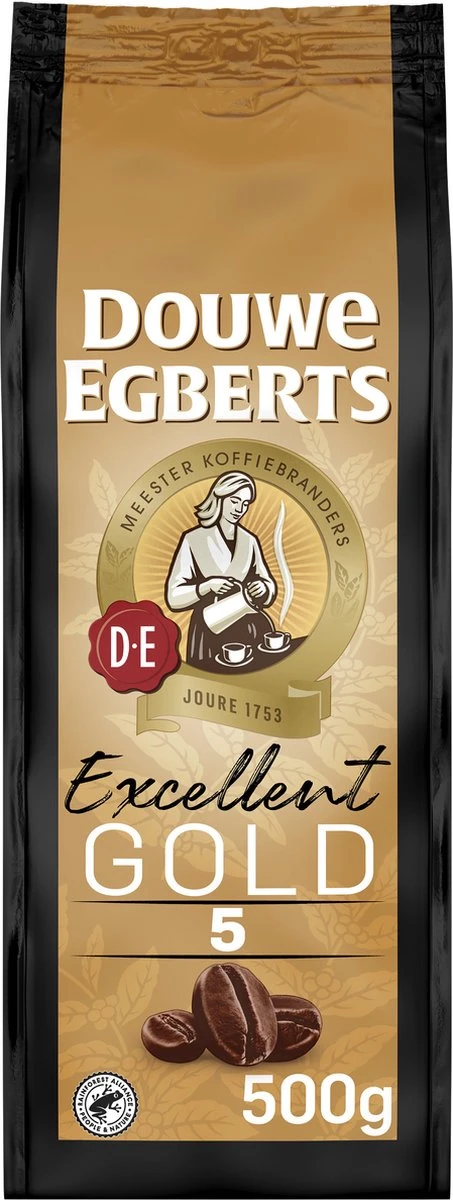 Douwe Egberts Excellent Gold Koffiebonen - 4 X 500 Gram - Image 2