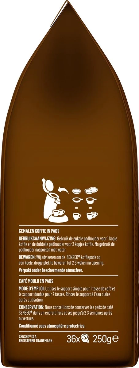 Senseo Extra Strong Koffiepads - 8/9 Intensiteit - 10 X 36 Pads - Image 3