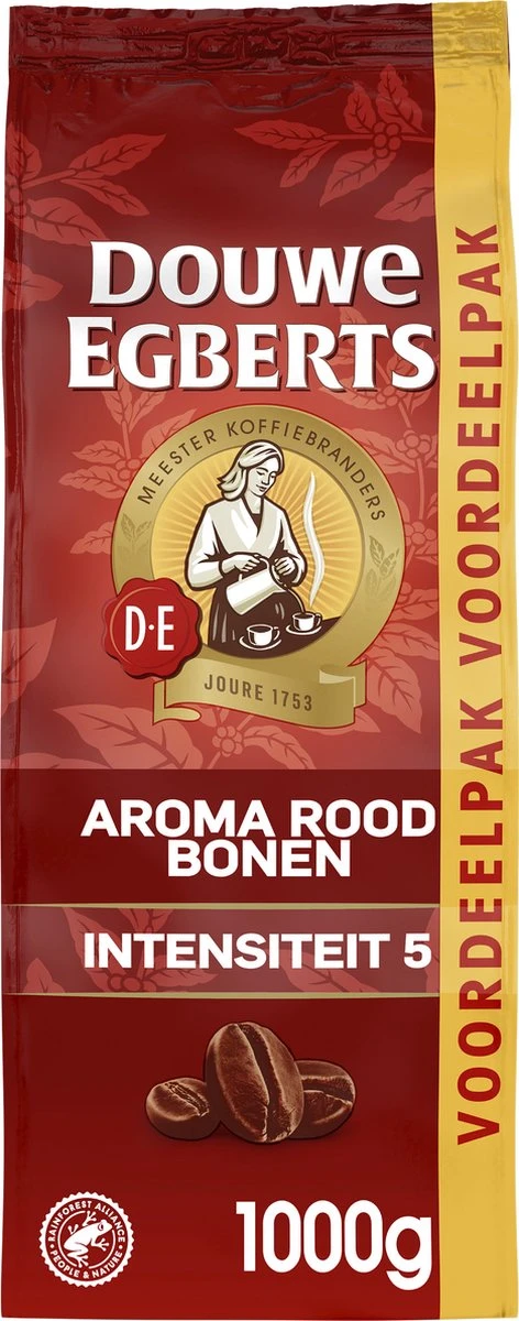 Douwe Egberts Aroma Rood Koffiebonen - 4 X 1000 Gram - Extra Grote Verpakking - Image 3