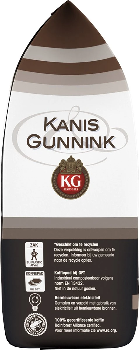 Kanis & Gunnink Dark Roast Koffiepads - 10 X 36 Pads - Afbeelding 4