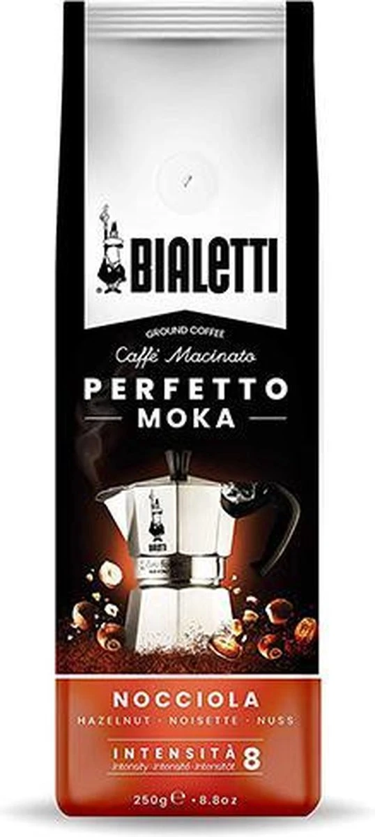 Bialetti Perfetto Moka Gemalen Koffie Proefpakket - 4 X 250 Gram - Classico, Intenso, Delicato En Nocciola - Image 2