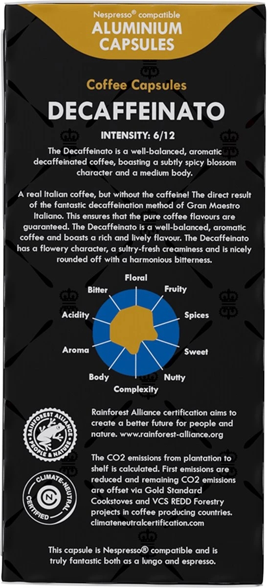 Gran Maestro Italiano - Koffiecups - Nespresso Compatibel Proefpakket - Espresso, Lungo En Meer - 10 X 20 Cups - Image 7