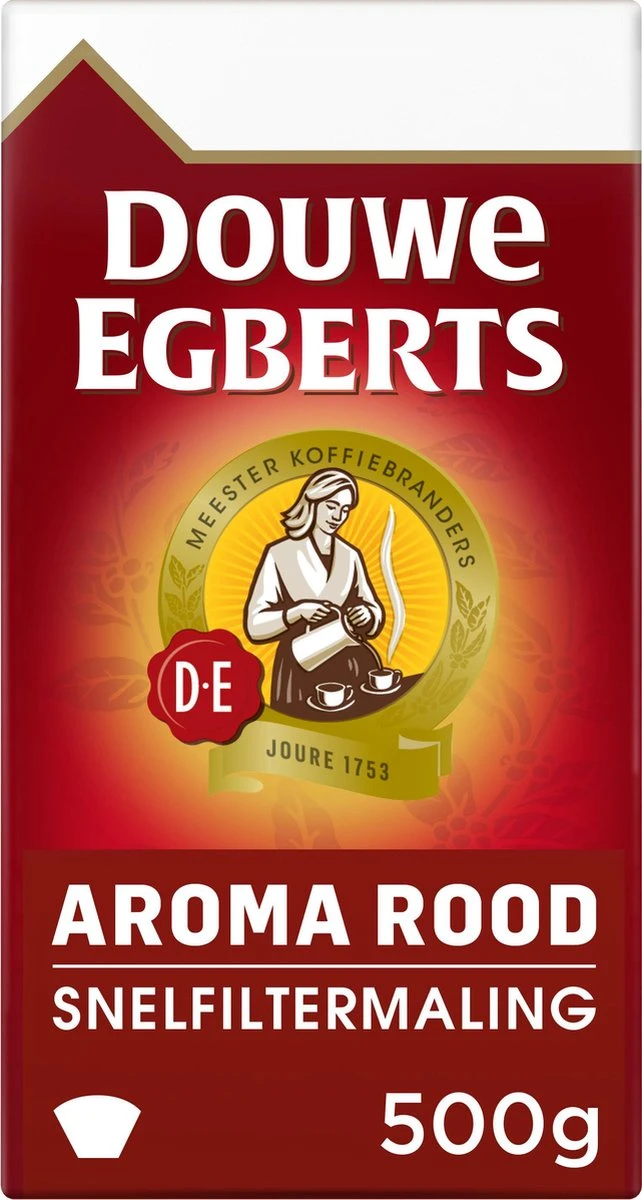 Douwe Egberts Aroma Rood Filterkoffie - 6 X 500 Gram - Image 8