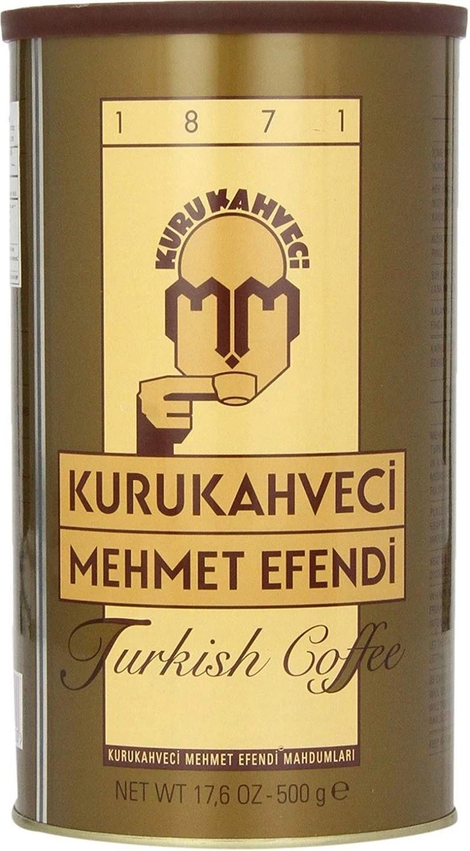 Turkse Koffie Kurukahveci Mehmet Efendi 500 Gram Gemalen Koffie - Image 2