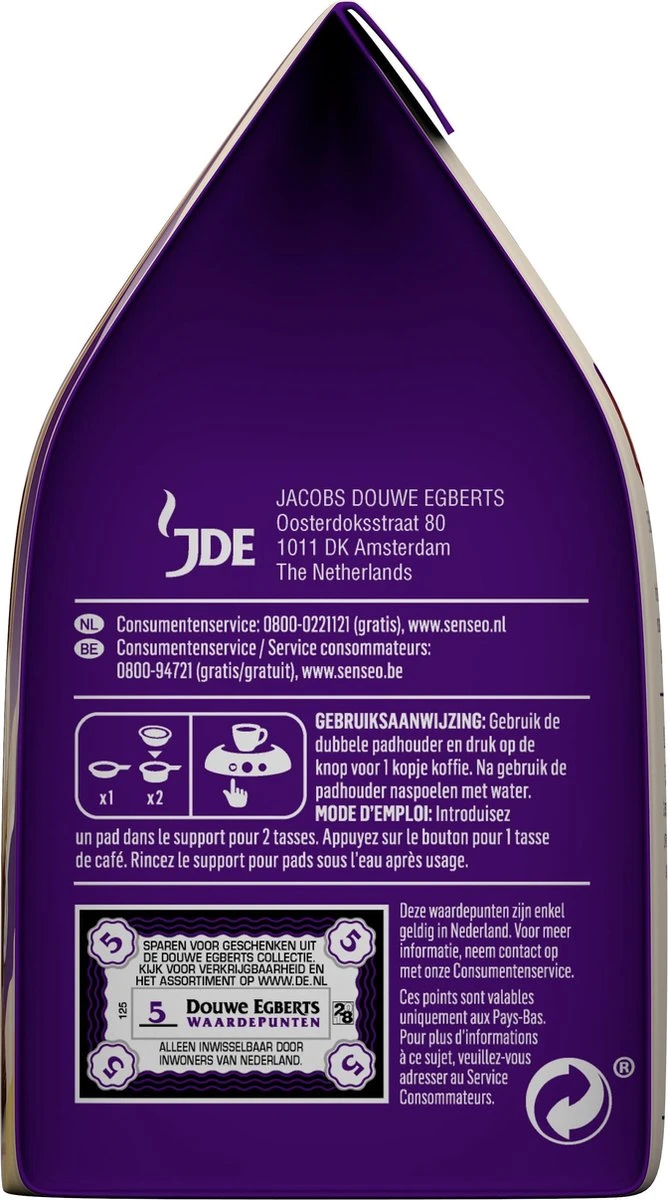 Senseo Cappuccino Choco Koffiepads - 2/9 Intensiteit - 4 X 8 Pads - Image 6