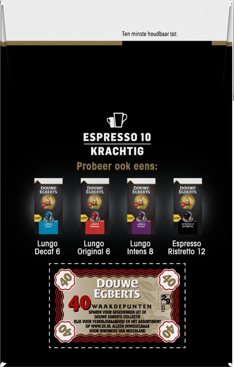 Douwe Egberts Espresso Krachtig (10) - 5 X 40 Koffiecups - Image 8
