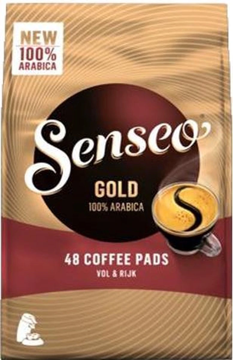 Senseo Gold Koffiepads 10 X 48 Stuks