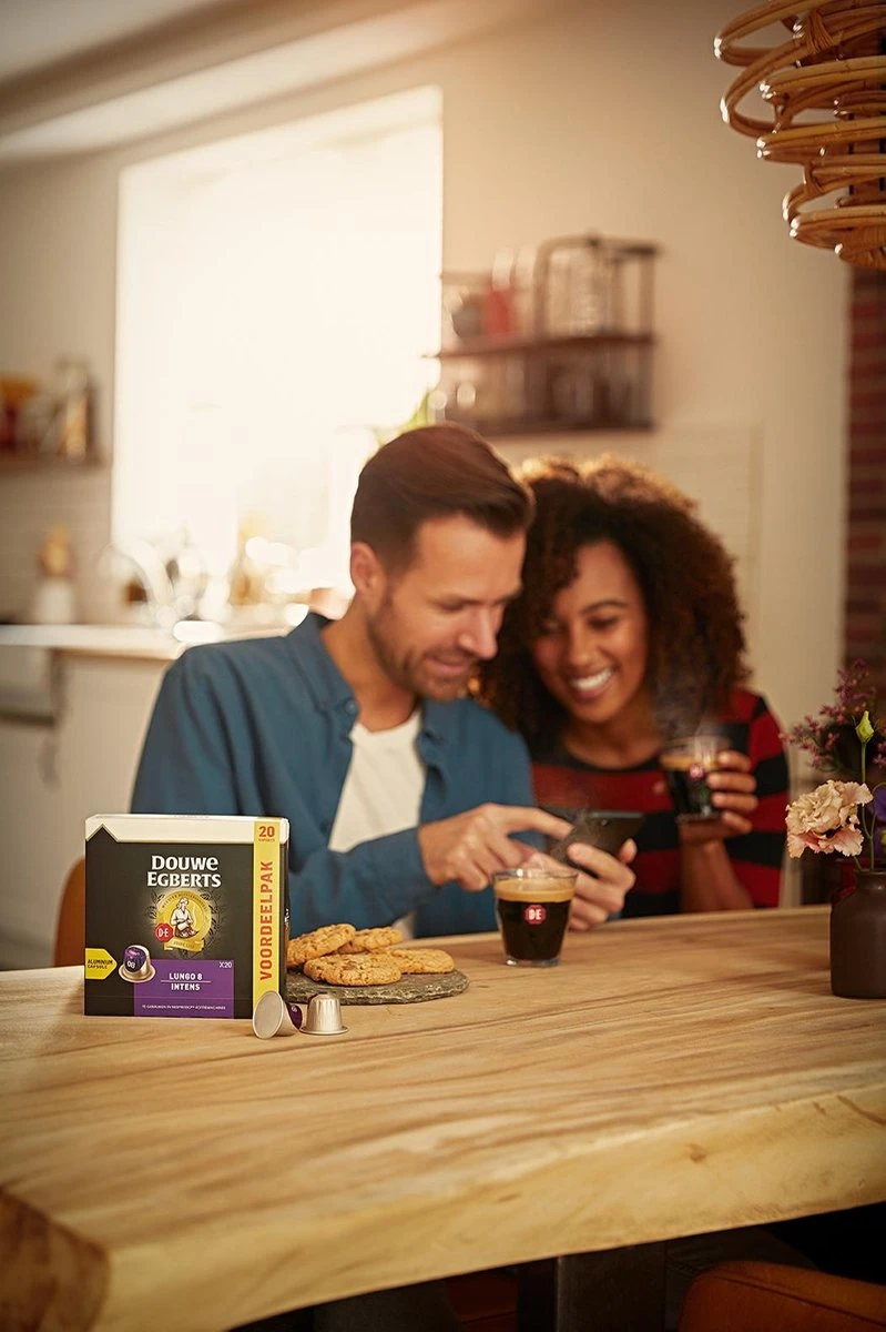 Douwe Egberts Espresso Krachtig (10) - 5 X 40 Koffiecups - Image 7