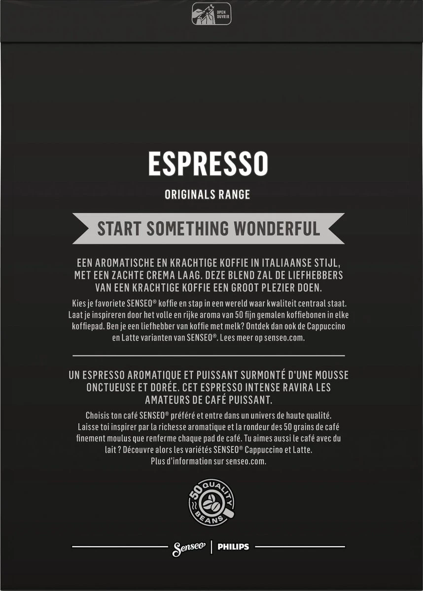 Senseo Espresso Koffiepads - 9/9 Intensiteit - 10 X 36 Pads - Image 2