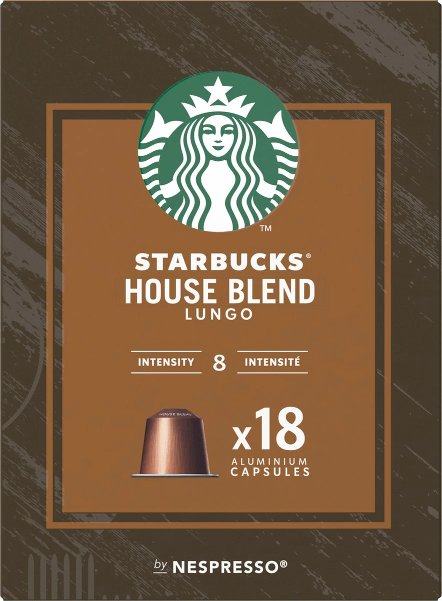 Starbucks By Nespresso Capsules Medium House Blend - 7 Doosjes à 18 Koffiecups - Afbeelding 3
