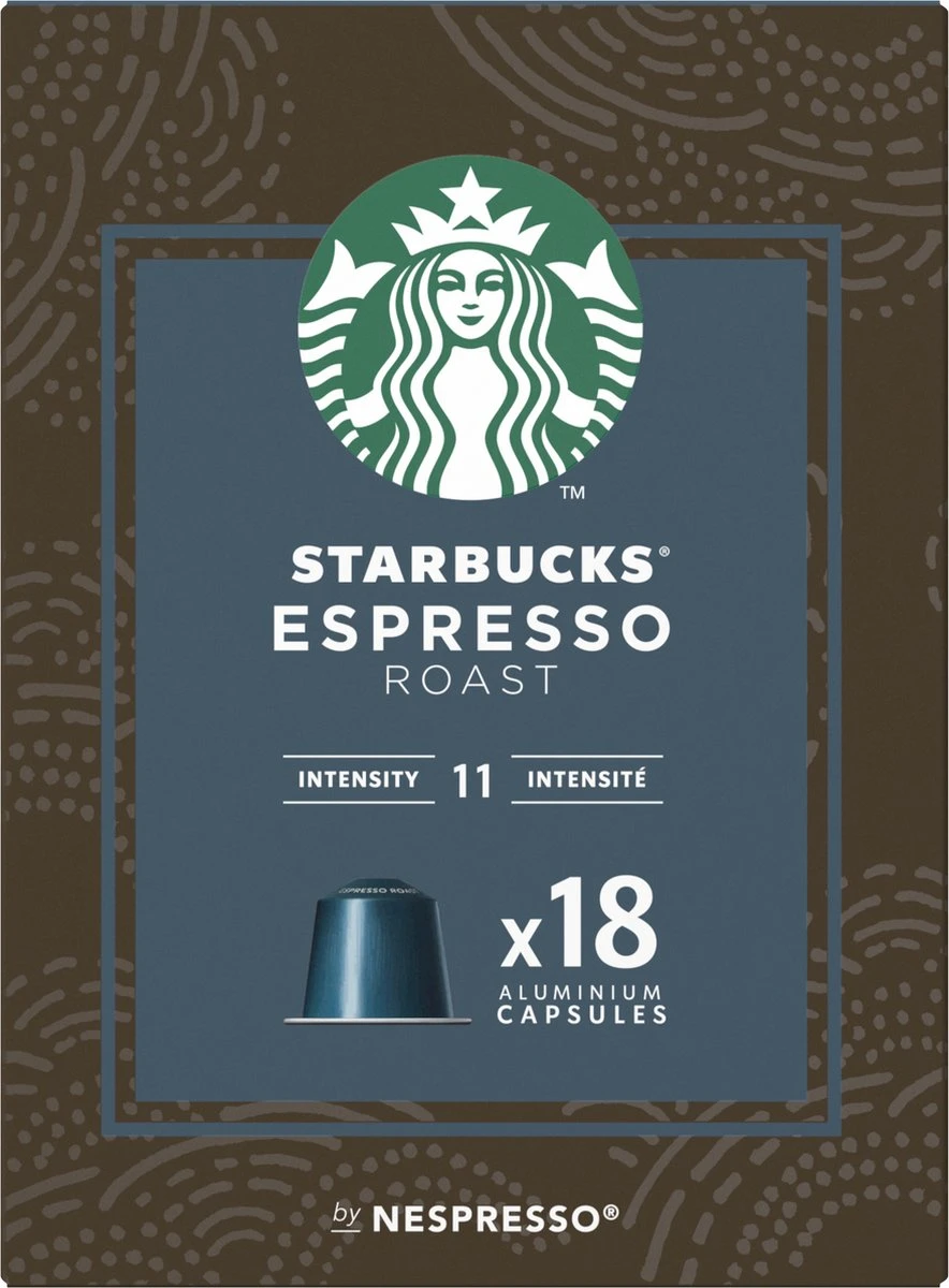 Starbucks By Nespresso Capsules Espresso Roast - 7 Doosjes à 18 Koffiecups - Image 3