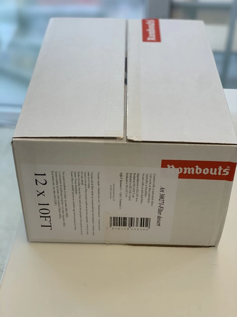 Rombouts - Filter Koffie - Coffee - Filter Dessert - Horeca - 12x10 Stuks - Image 3