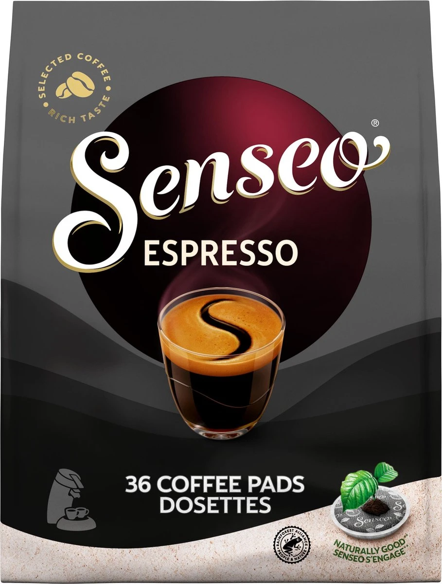 Senseo Espresso Koffiepads - 9/9 Intensiteit - 10 X 36 Pads - Image 9