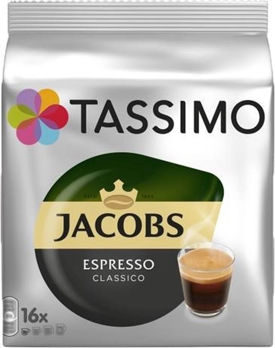 Tassimo - Jacobs Espresso Classico - 16 T-Discs - Image 2