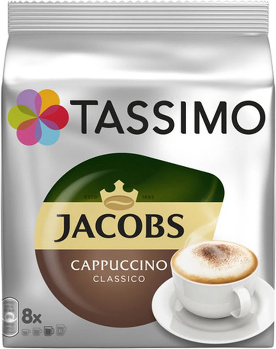 Tassimo - Jacobs Cappuccino Classico - 5x 8 T-Discs - Image 2